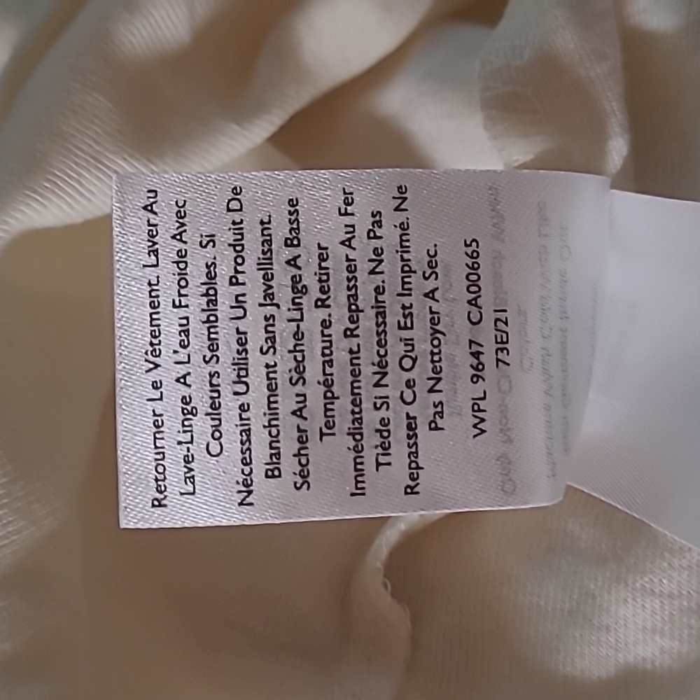 Eddie Bauer Cream Women's Top for women zise L new. - Picture 9 of 9